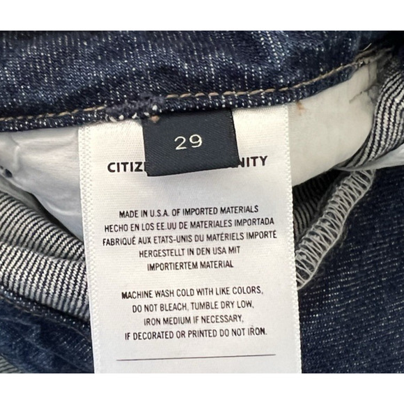 Citizens of Humanity Delena Cargo Jeans Alma Wash Size 29 NWT - Picture 9 of 11
